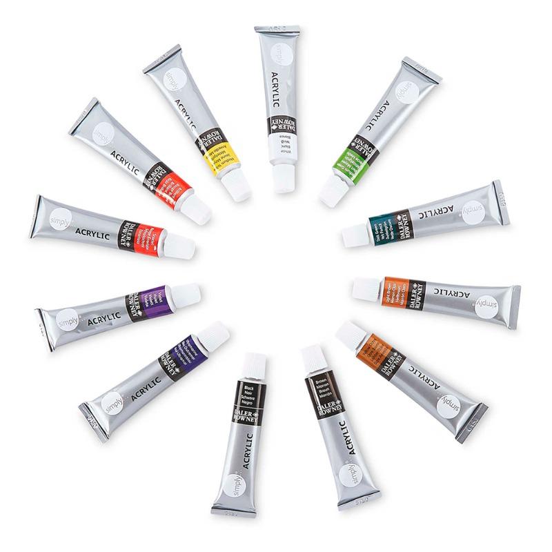 Daler Rowney Acrylic Art Set - 25 Pcs