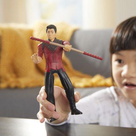Marvel Shang-Chi Action Figure With Bo Staff Attack