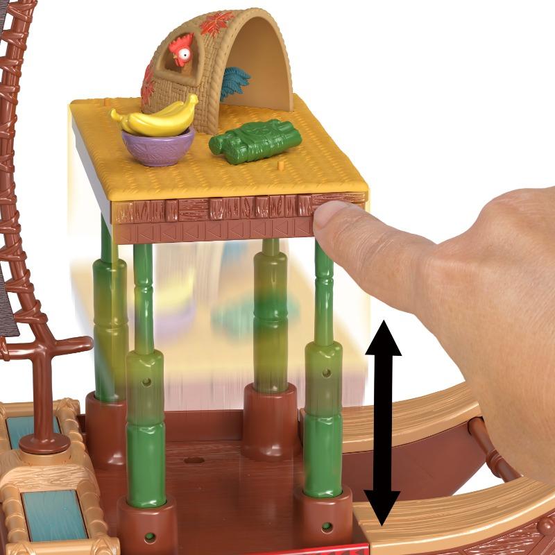 Moana Small Dolls Transforming Boat