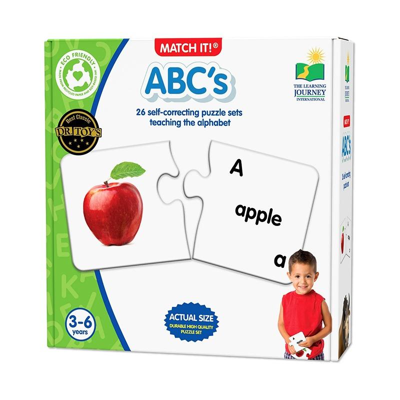 The Learning Journey Match It ABCs
