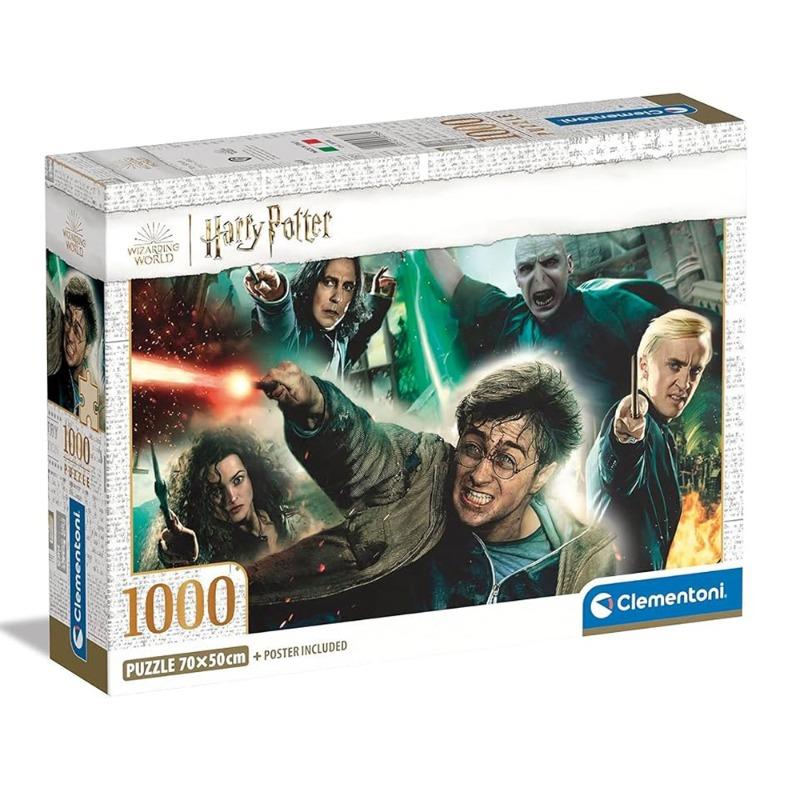 Clementoni Harry Potter – Compact Puzzle 1000 Piece