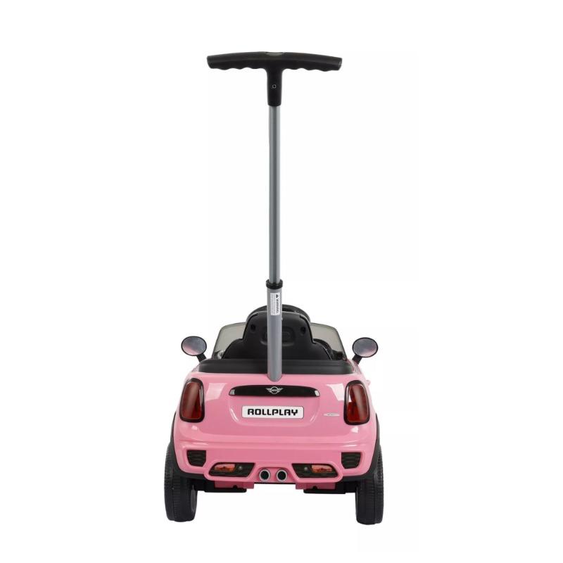 Rollplay Mini Cooper Push Car - Pink