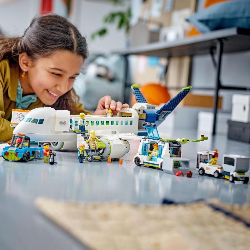 LEGO City Passenger Airplane Building Blocks