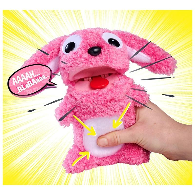 Simba Screamerz Babbling Rabbit 30cm Interactive Soft Plush Toy