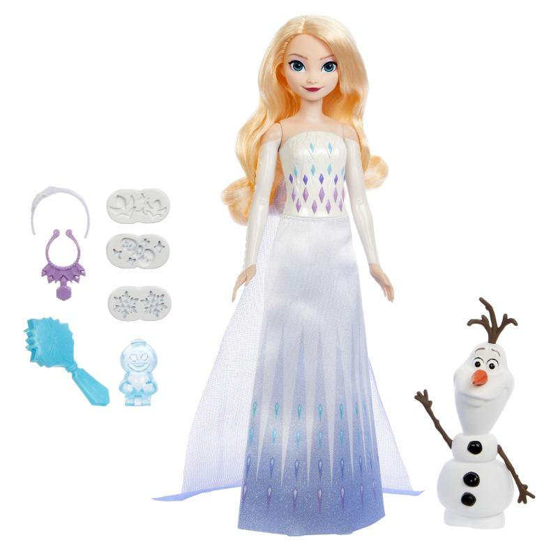 Disney Frozen Fashion Dolls Elsa & Olaf Snow Dough