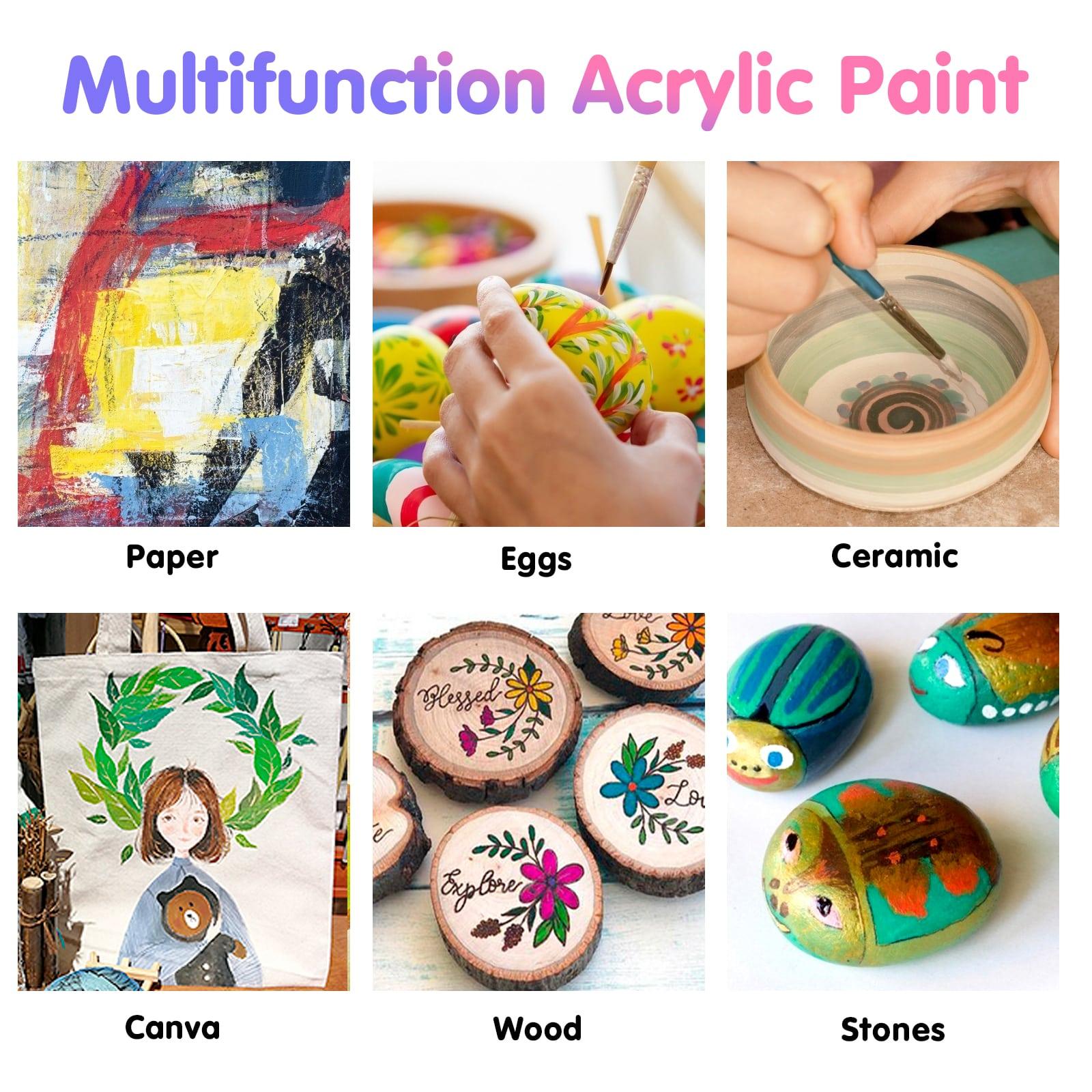 TBC Acrylic Paint Set - 24 Colors
