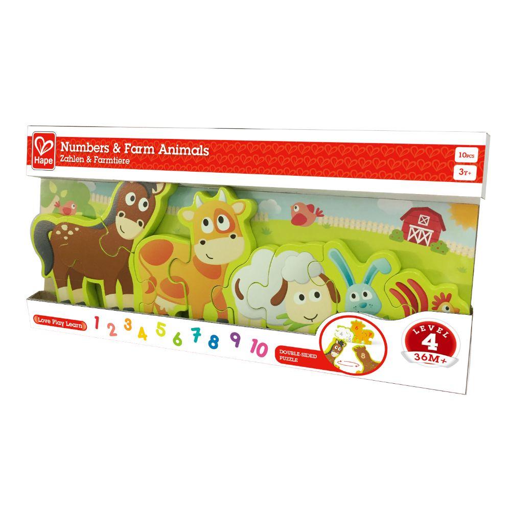Hape Numbers And Farm Animals