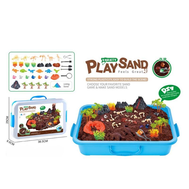 Dinosaur Archaeology Play Sand Toy – Dig into Prehistoric Adventure