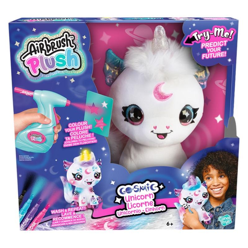 Airbrush Plush Color Your Cosmic Unicorn