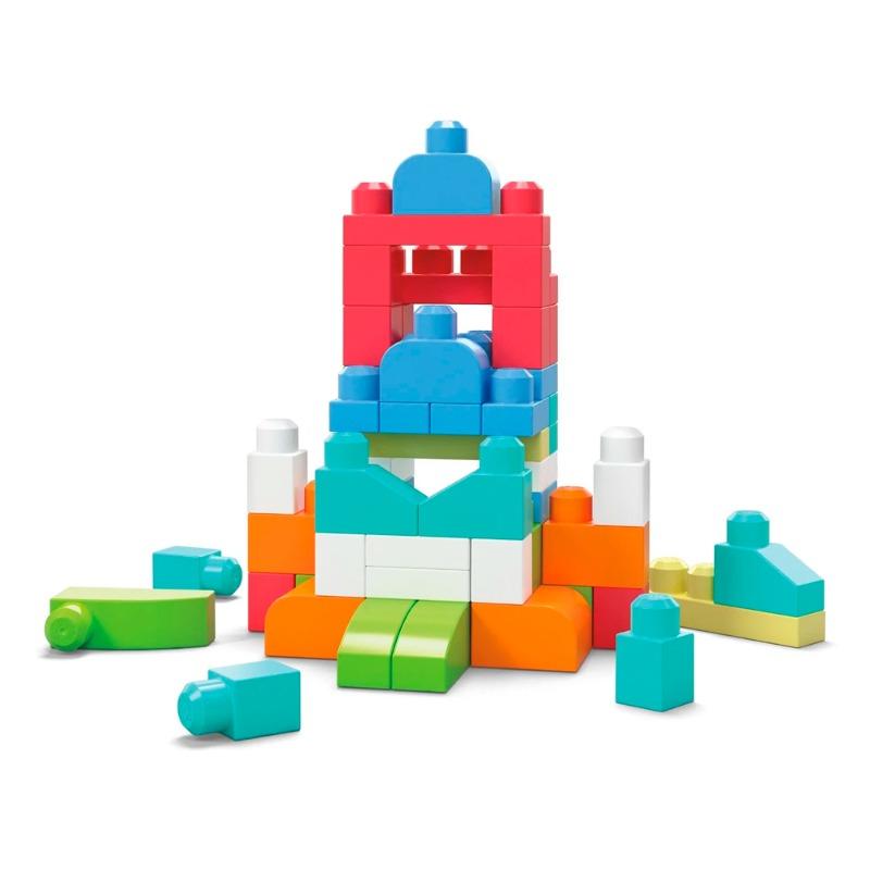 Mega Bloks Big Building Bag 60 Pieces - Pink