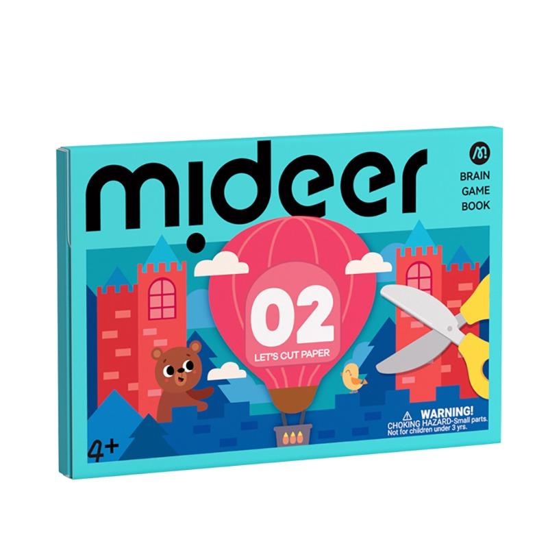 Mideer Level Up Brain Gamebook - Let's Cut Paper Level 2