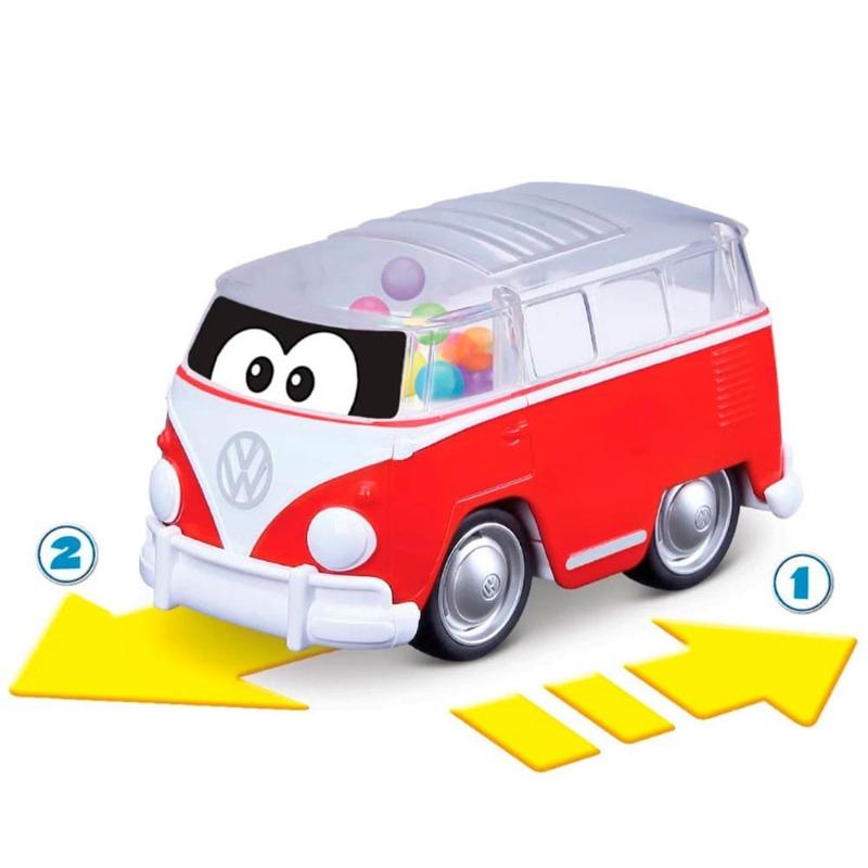 Bburago Junior Bus with Balls MultiColor