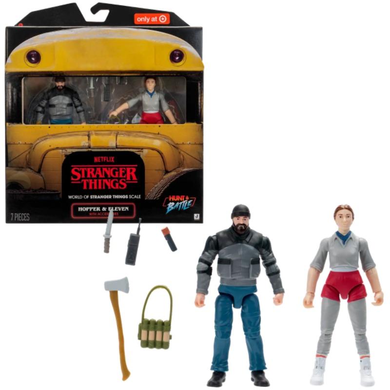 Stranger Things Core Party 2packs (Hopper & Eleven)