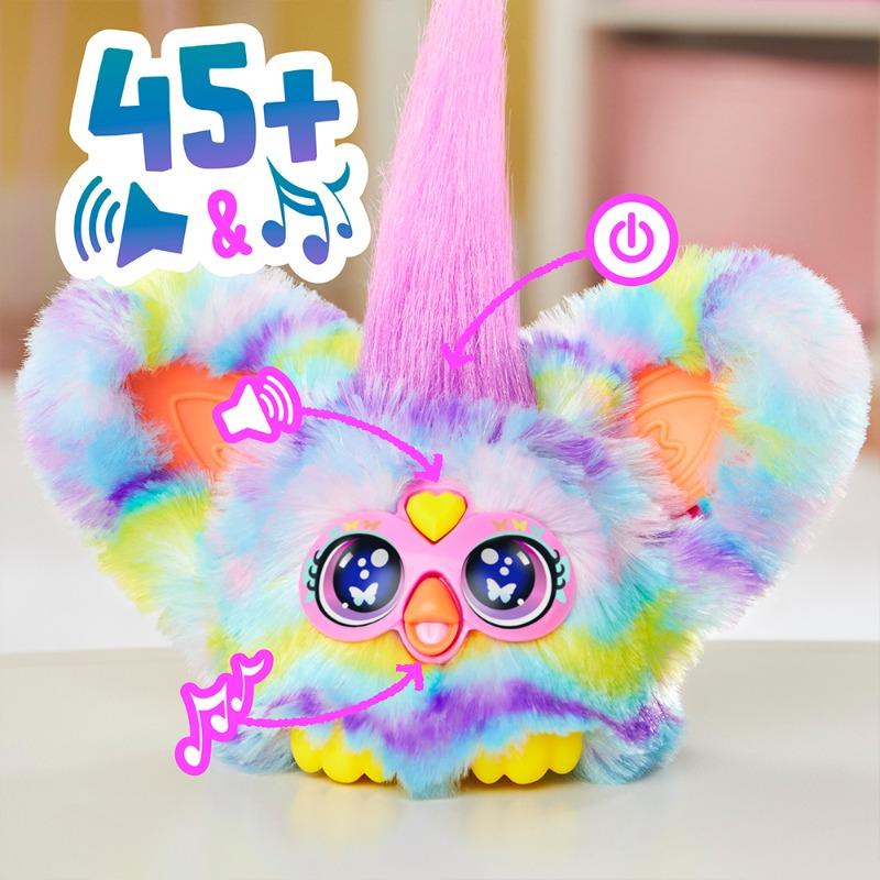 Furby Furblets Zee Bah Mini Friend, Electronic Plush Toys