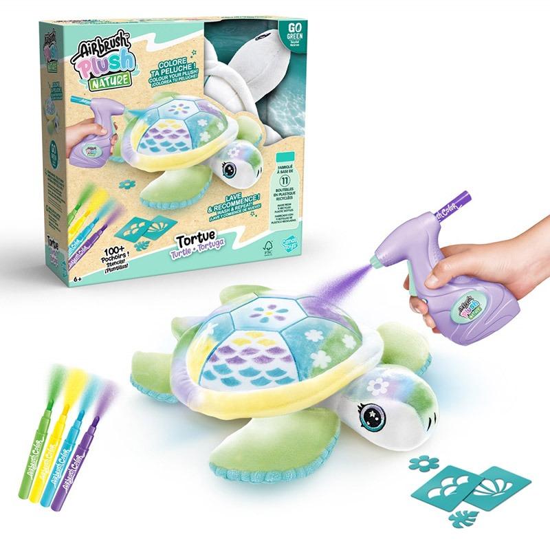 Style 4 Ever Airbrush Nature Plush - Turtle