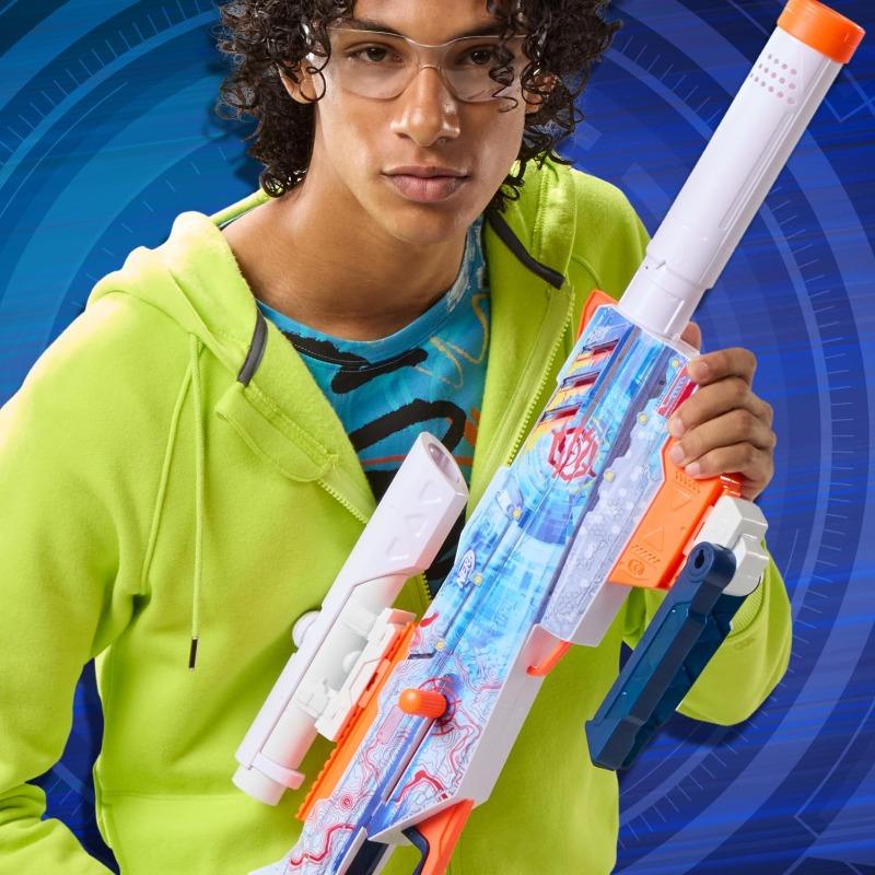 Nerf Loadout Arctic Zerostriker Blaster and N1 Darts