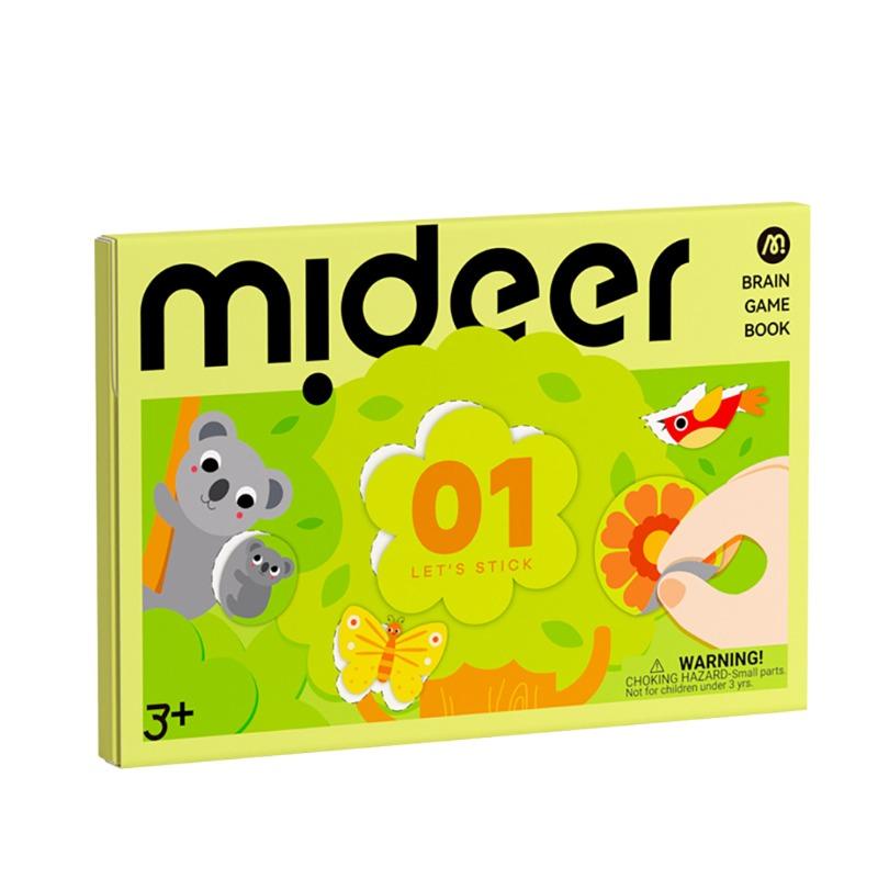Mideer Level Up Brain Gamebook - Let's Stick Level 1