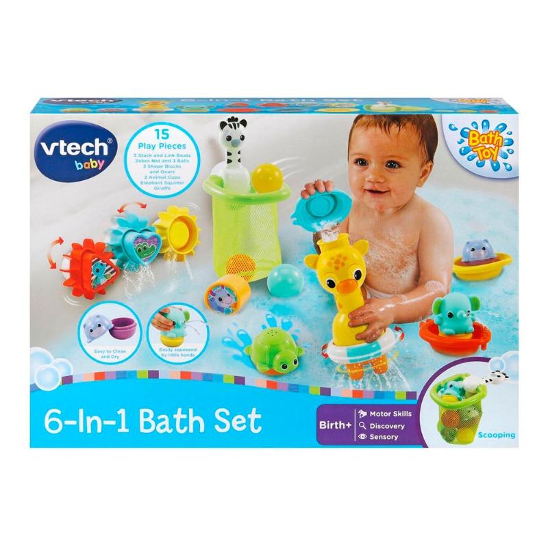 VTech Toys 6 in 1 Bath Set