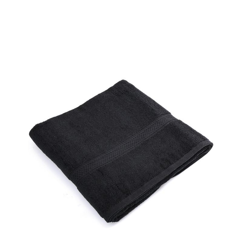 Towels Set 4 pcs Black