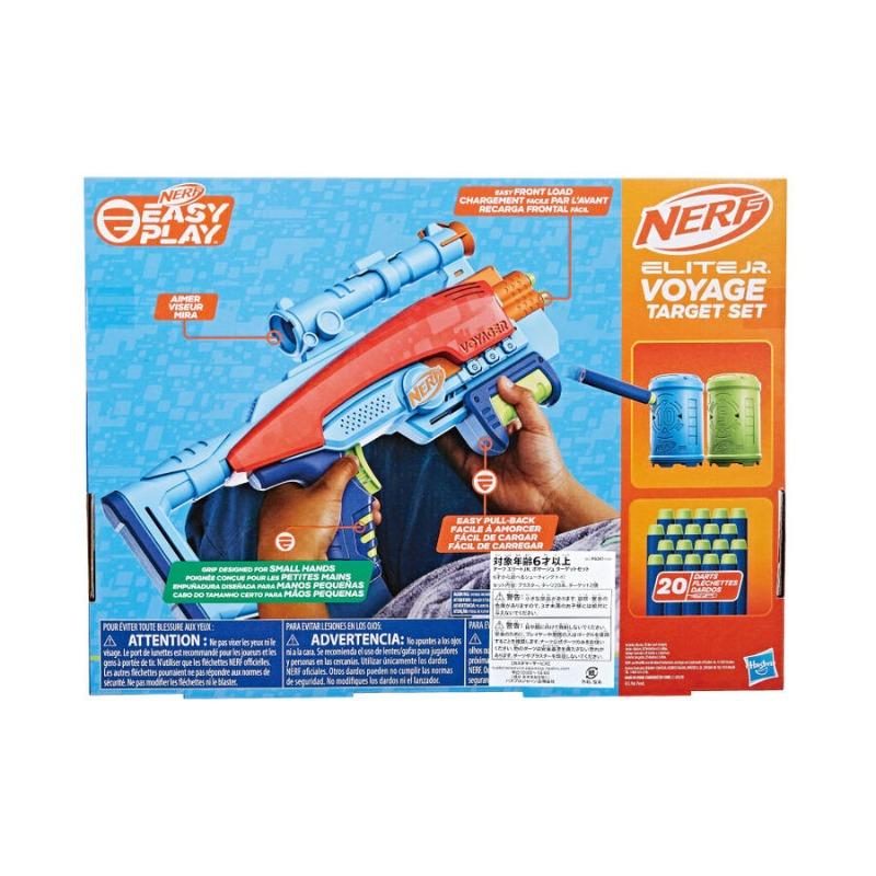 Nerf Elite Junior Voyage blaster with 20 darts