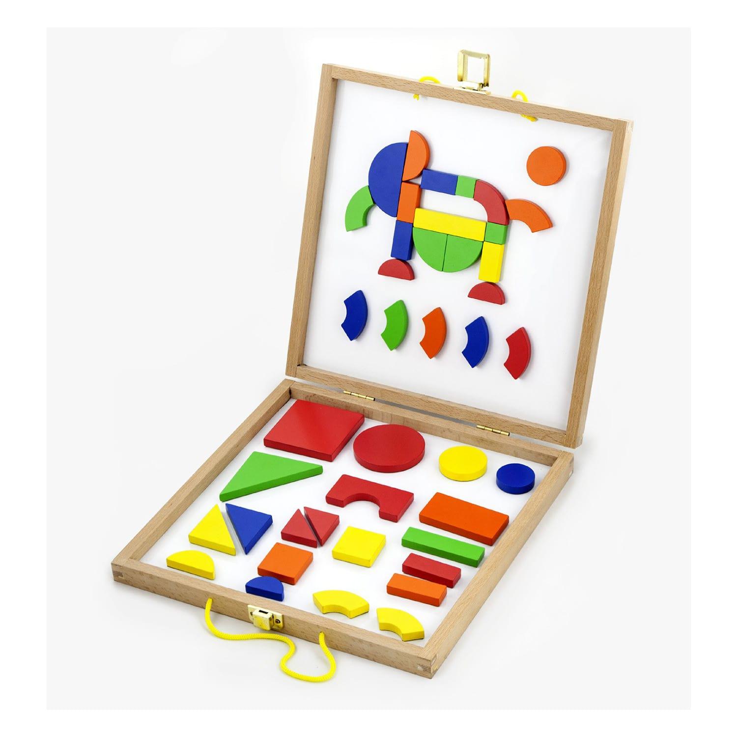 VIGA - Wooden Magnetic Blocks