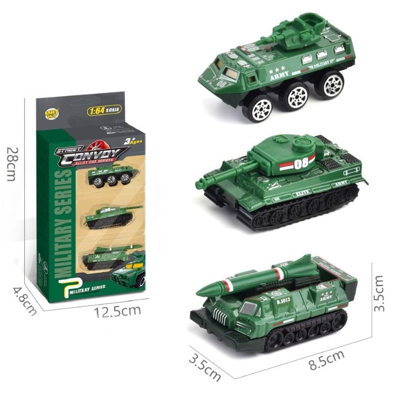 Meet Hot Street Convoy Alloy Military Trucks - Multishapes