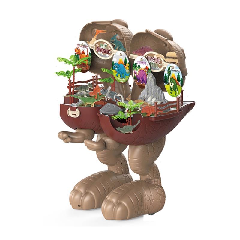 Sliding Tyrannosaurus Dinosaur World Brown