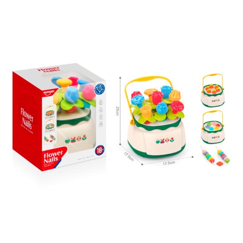 Huanger Planting Flower Garden Building Toys For Baby