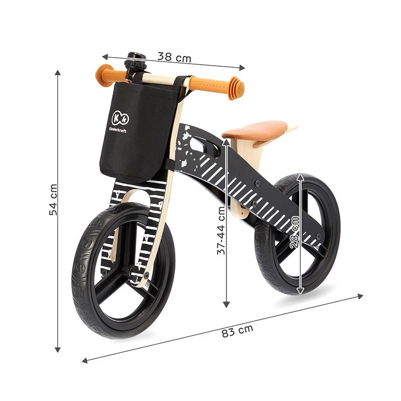 Kinderkraft Balance Bike Runner - Black
