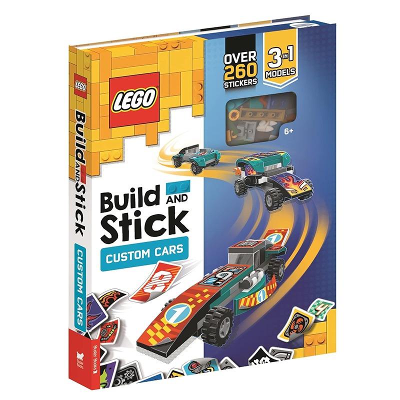 LEGO Build and Stick Custom Cars Book
