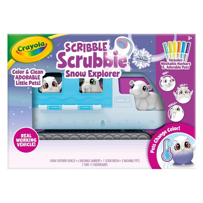 Crayola Scribble Scrubbie Pets Arctic Snow Explorer
