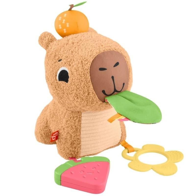 Fisher Price Sensimals Snuggly Snacky Capybara