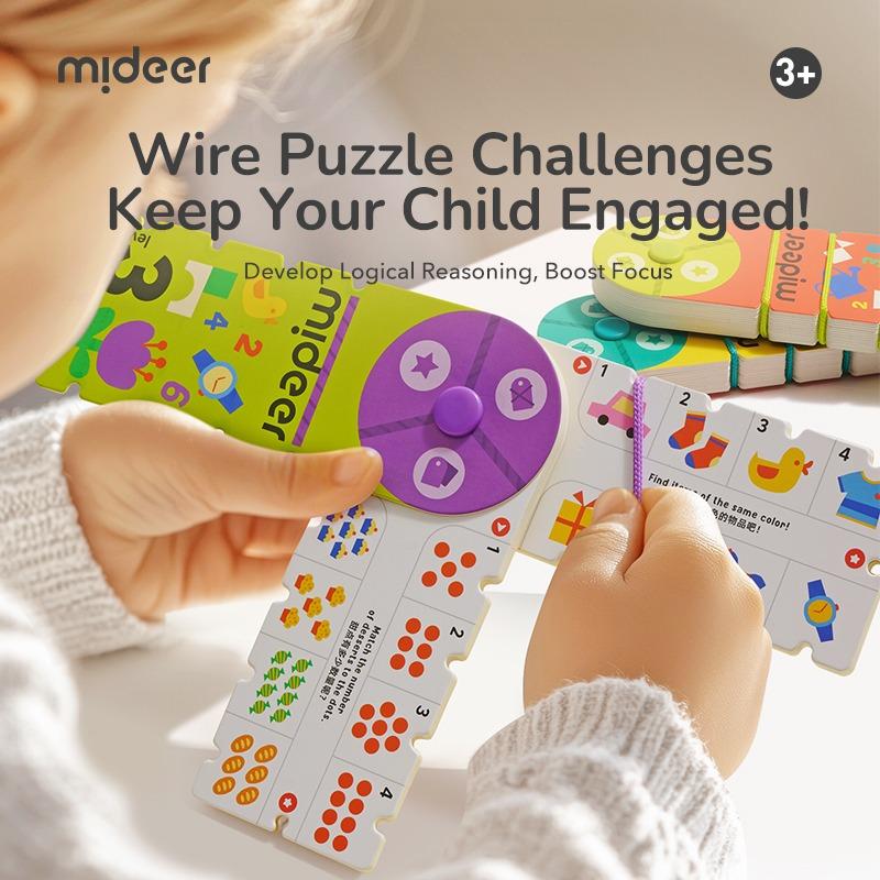 Mideer Match & Connect Playbook – Interactive Educational Activity Book