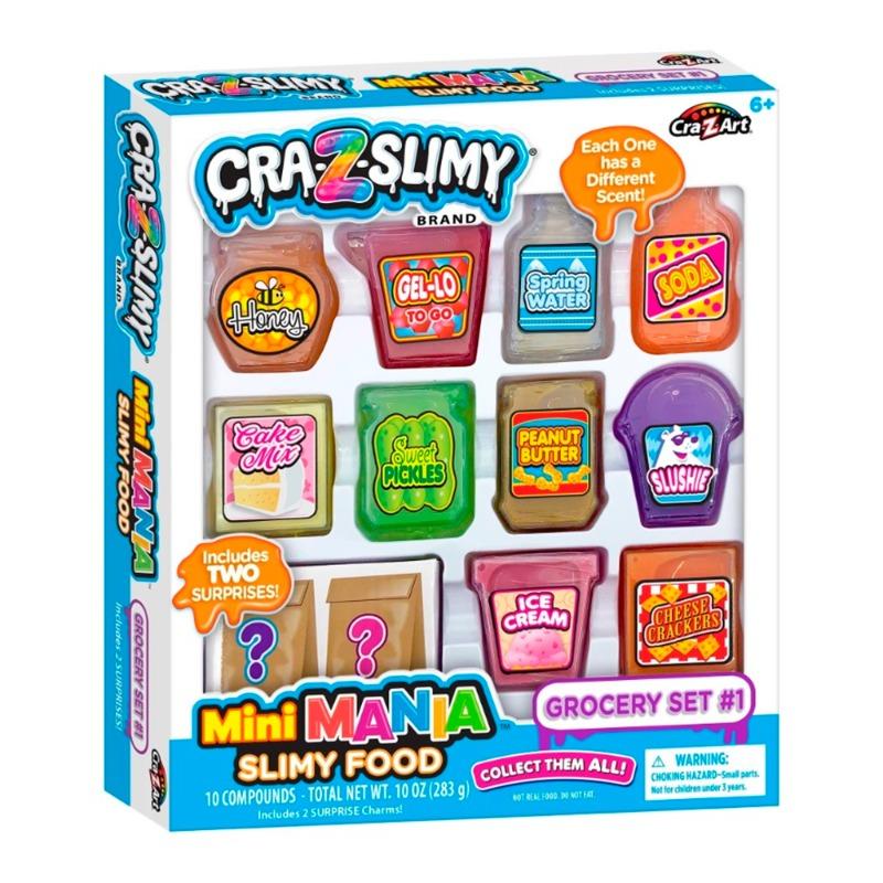 Cra Z Slimy Mini Mania Slimy Treats Grocery Set