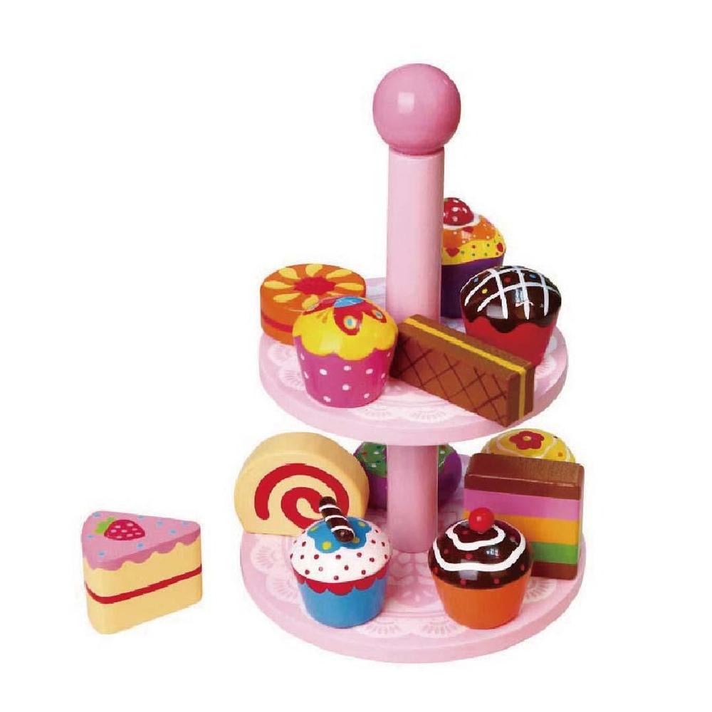 VIGA Cake Stand With Individual Cupcakes