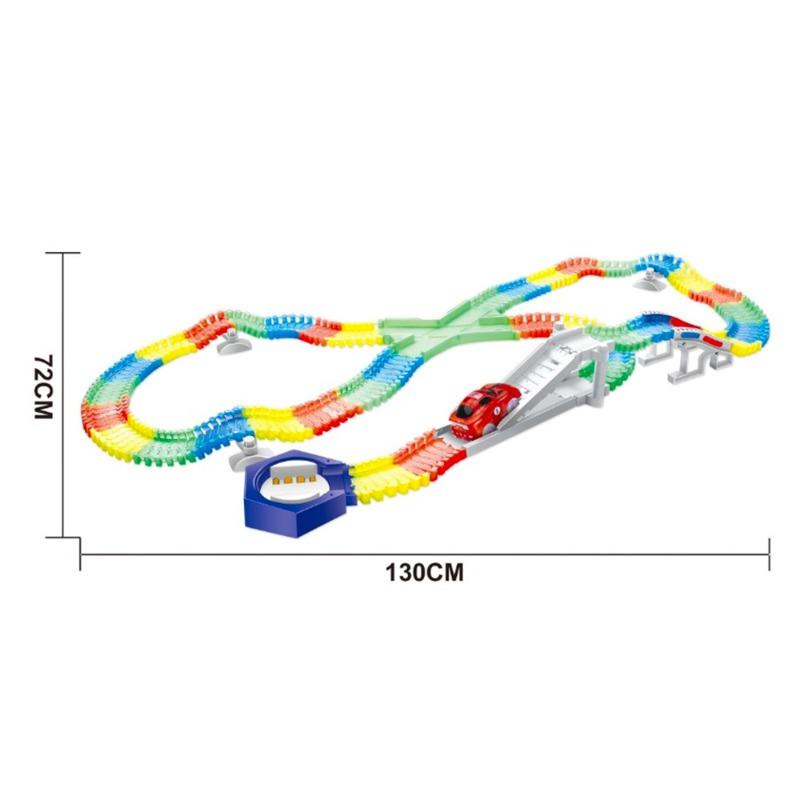 Night Race Track Light - 225 Pcs