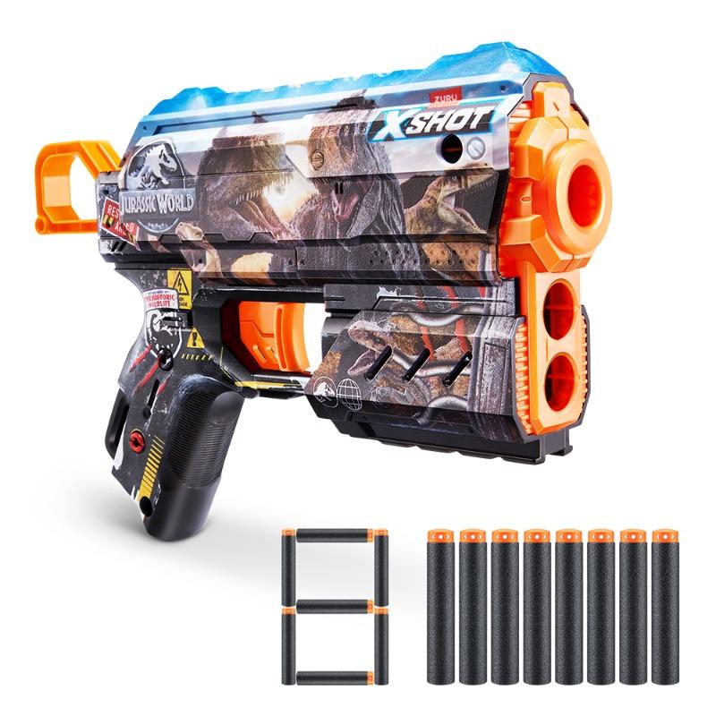 X-Shot Skins Flux S2 (Jurassic) By Zuru