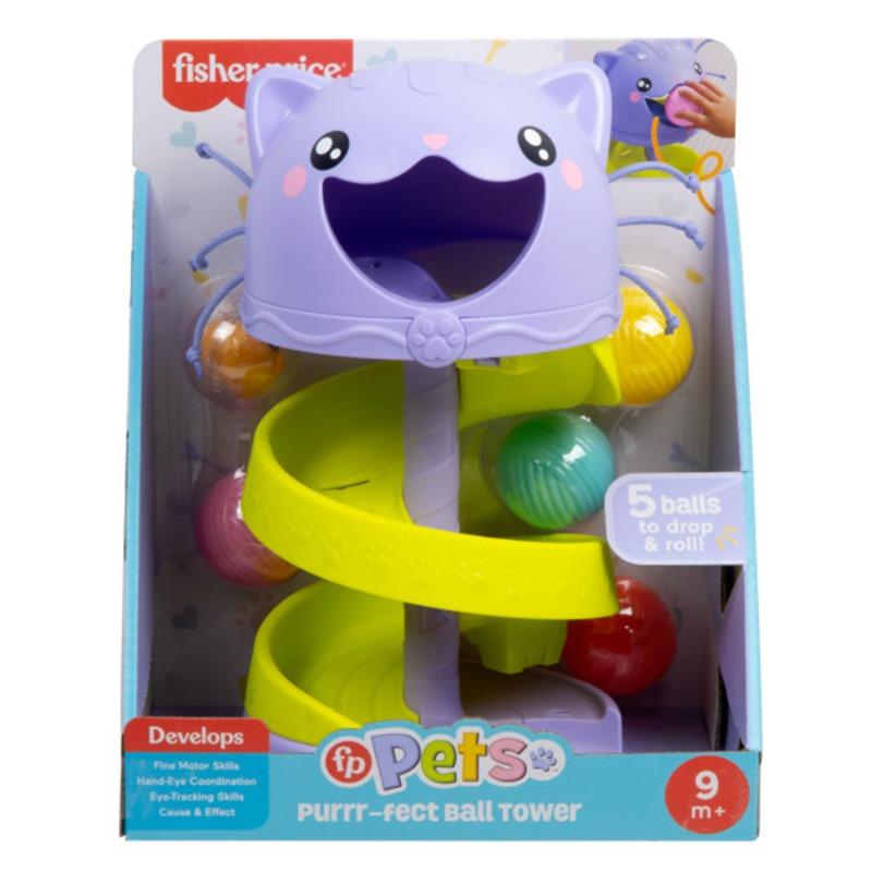 Fisher Price Purrr fect Ball Tower Activity Center