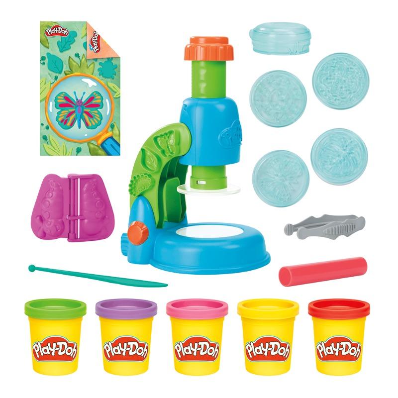 Play Doh Light And Look Microscope Clay Set for Kids