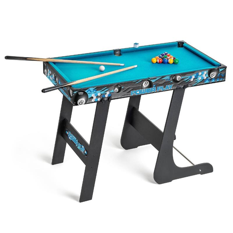 Power Play 3ft Pool Game Table - Folding