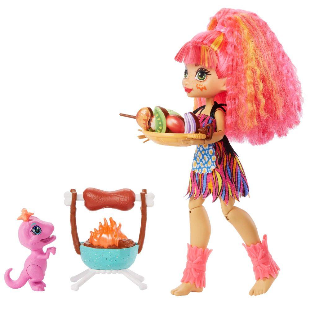 Cave Club - Wild About BBQs Playset with Emberly Doll