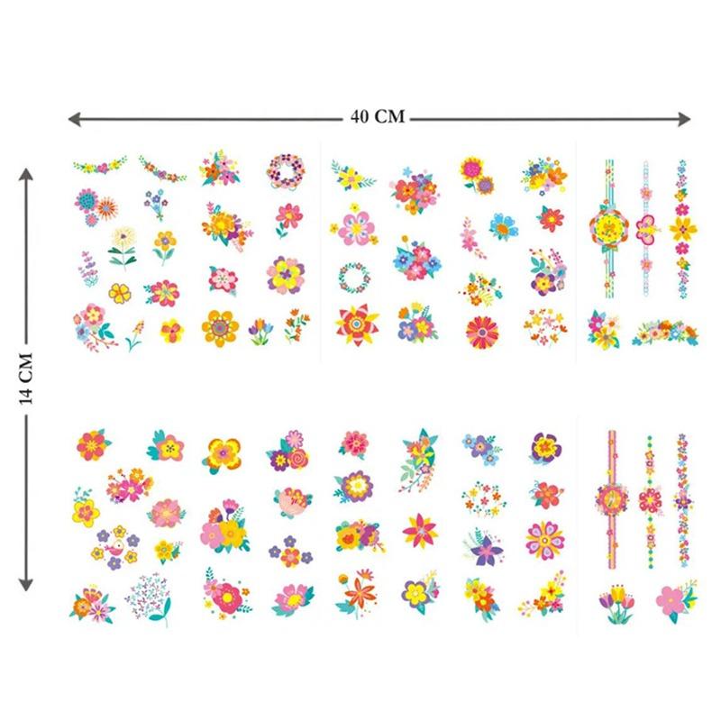 Avenir Nail Sticker And Tattoos - Flowers