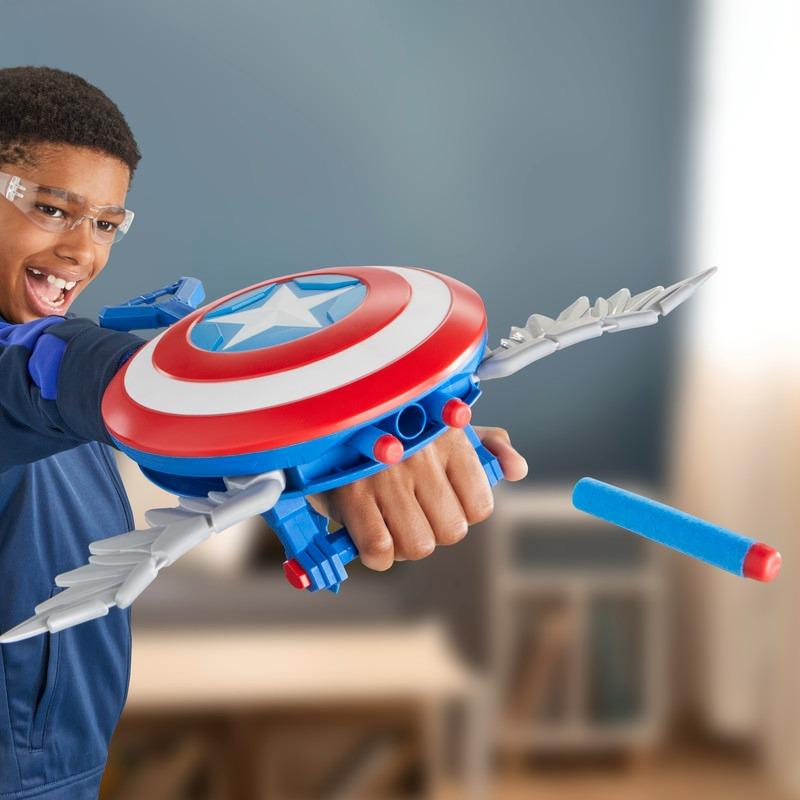 Hasbro Avengers Captain America NWO Skyshot Blaster