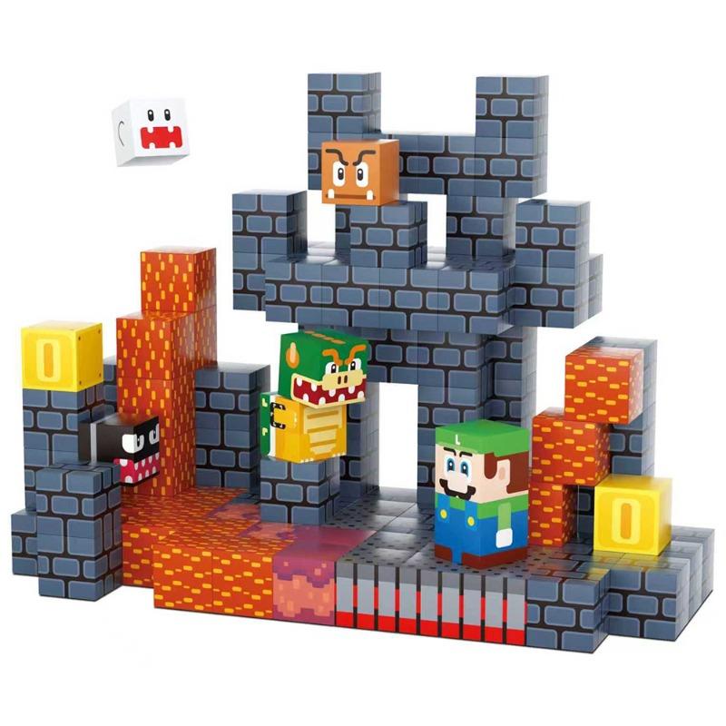 Bowser's Castle Magnetic Building Blocks