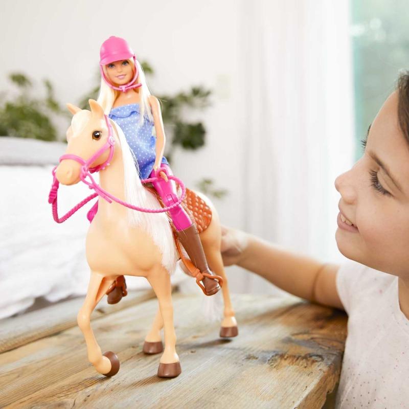 Barbie Doll And Horse