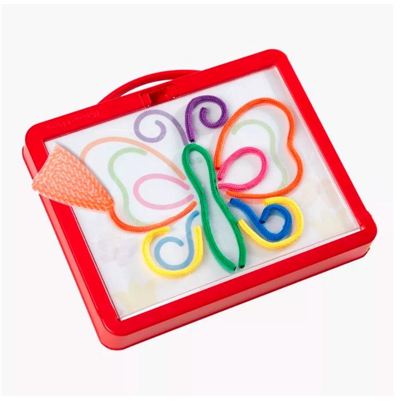Melissa and Doug Rainbow Cord and Picture Pattern Maker