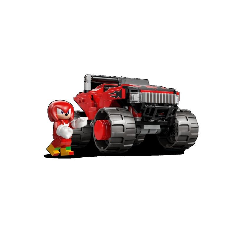 Lego Sonic Silvers Car Vs. Knuckles Monster Truck 378 Pcs 77118