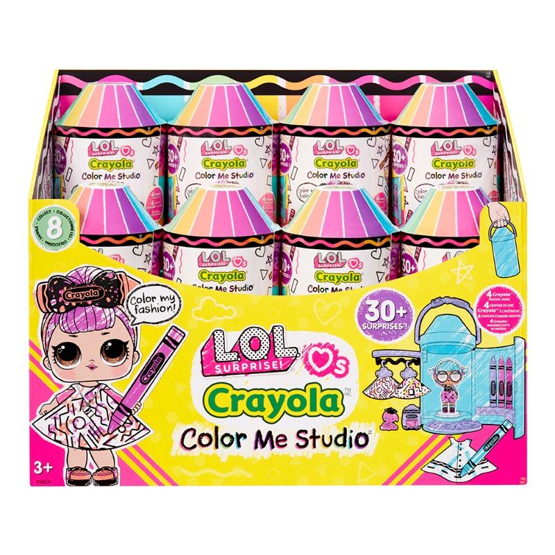 L.O.L Surprise Crayola Color Me Doll Studio - Various Shapes