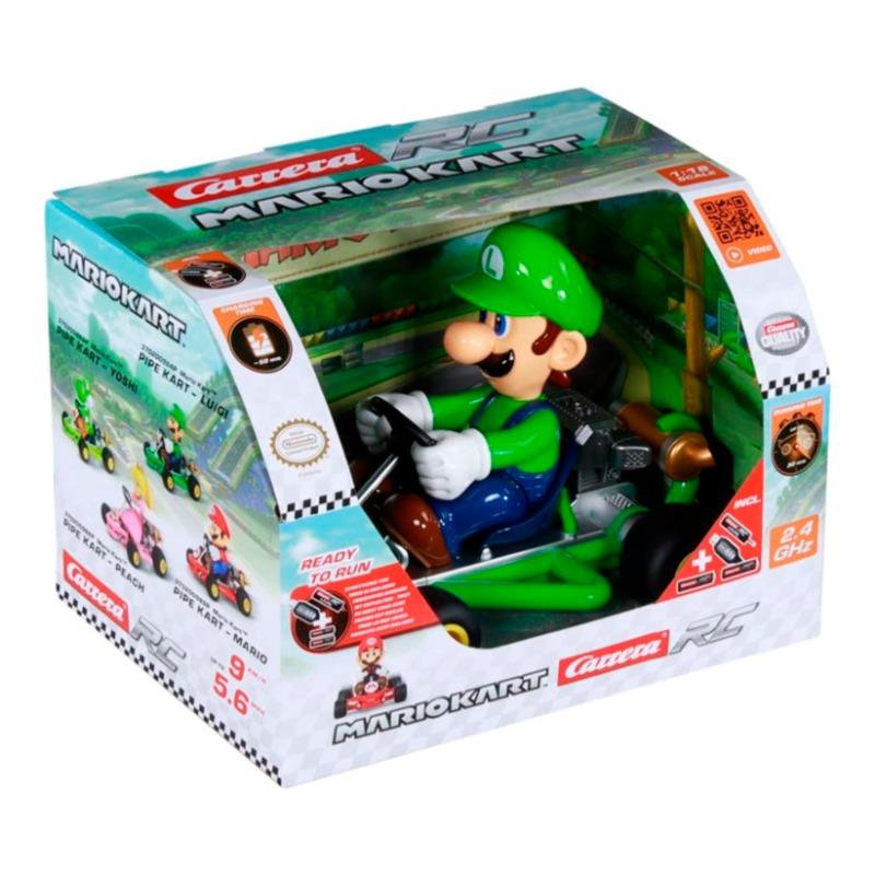 Carrera Mario Kart Pipe Kart Luigi Car