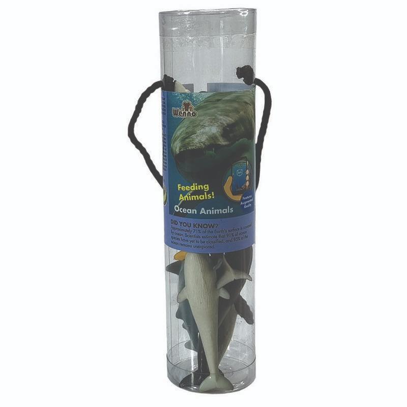 Wenno Ocean Animals Playset - 10 Pcs
